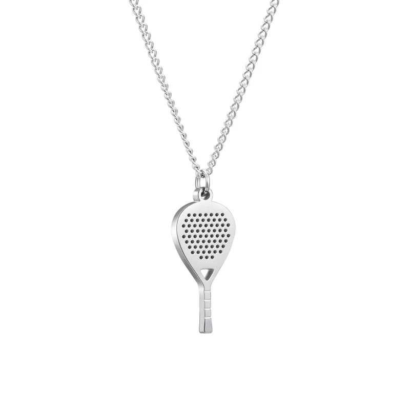 Collana Racchetta Padel - Sailbrace - Acciaio Silver