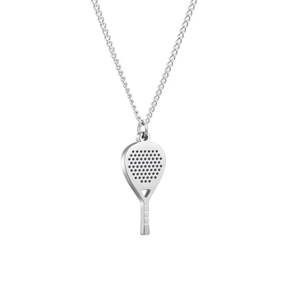 Collana Racchetta Padel - Sailbrace - Acciaio Silver