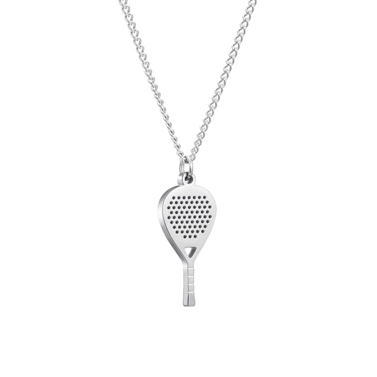 Collana Racchetta Padel - Sailbrace - Acciaio Silver