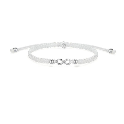 Bracciale Infinity - Sailbrace - Acciaio Silver