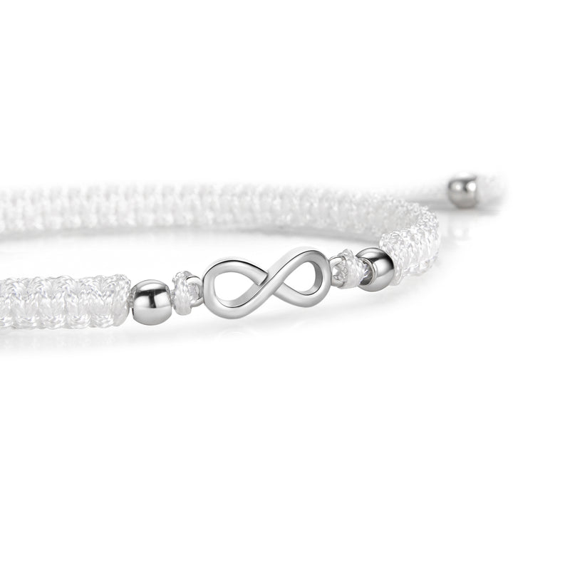 Bracciale Infinity - Sailbrace - Acciaio Silver