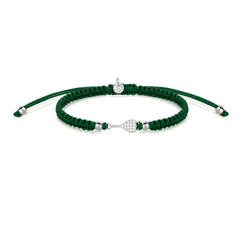 Bracciale Racchetta Tennis - Sailbrace - Acciaio Silver