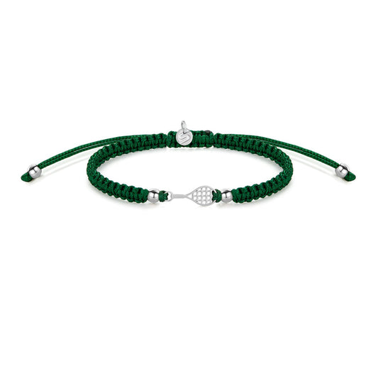 Bracciale Racchetta Tennis - Sailbrace - Acciaio Silver