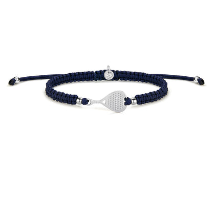 Bracciale Racchetta Padel - Sailbrace - Acciaio Silver