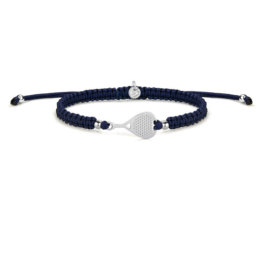 Bracciale Racchetta Padel - Sailbrace - Acciaio Silver