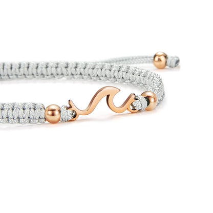 Bracciale Nuoto Wave - Sailbrace - Acciaio PVD Oro Rosa