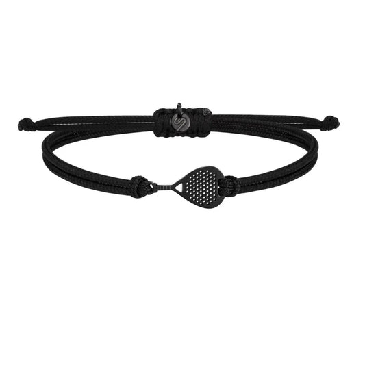 Bracciale Racchetta Padel - Sailbrace - Acciaio PVD Nero