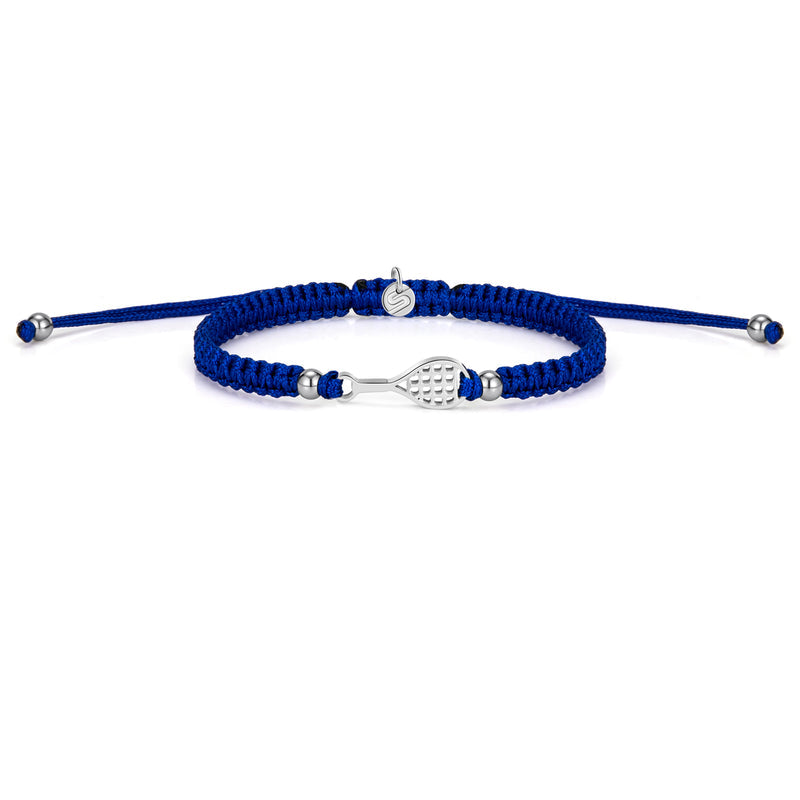 Bracciale Racchetta Tennis - Sailbrace - Acciaio Silver
