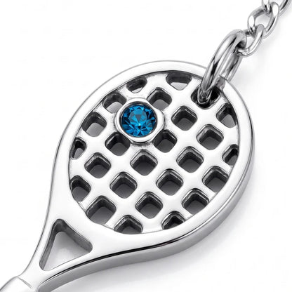 Bracciale Racchetta Tennis - Sailbrace - Acciaio Silver