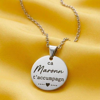 Collana in Acciaio Portafortuna - “Ca Maronn T’accumpagn”