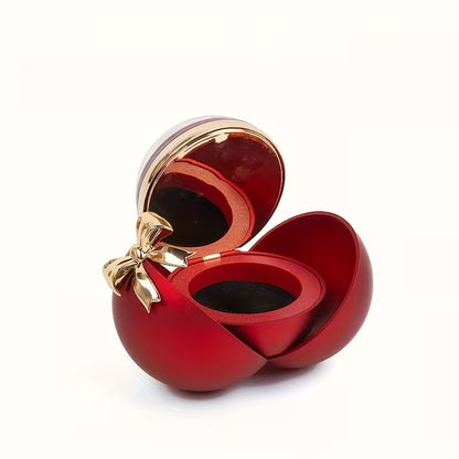 Box Sfera Portagioielli con Rosa