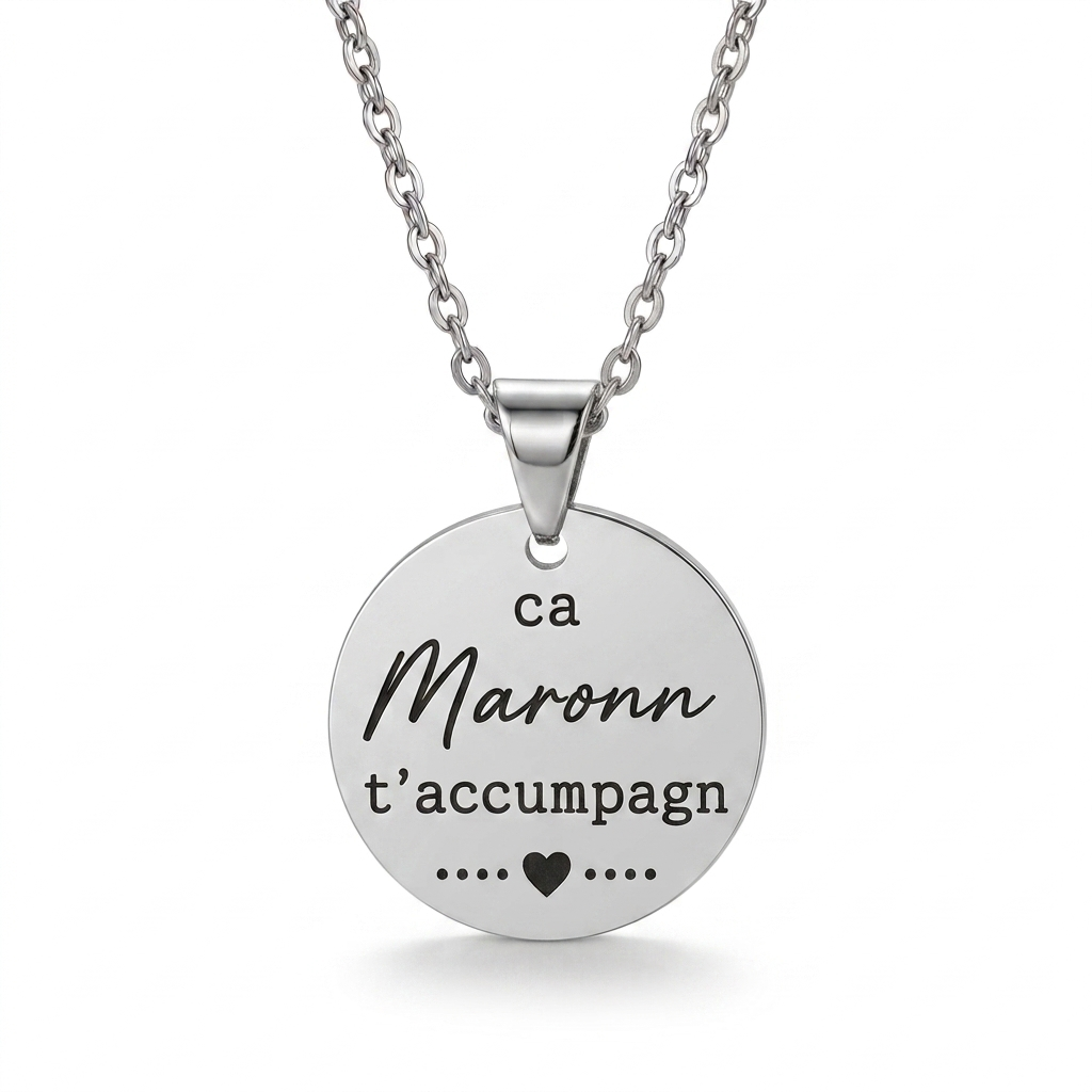 Collana in Acciaio Portafortuna - “Ca Maronn T’accumpagn”