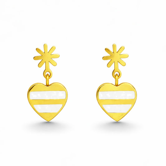 Orecchini Heart Glow - Eqay Gioielli