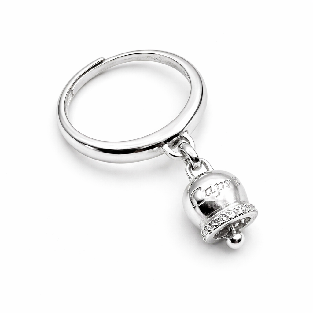 Anello Capri con Zirconi in Argento 925