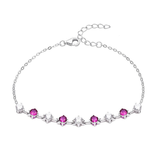 Bracciale FOR YOU Jewels - Argento 925 - Grace Rosso