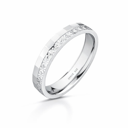 Fedina in Argento 925 Mod. Comoda