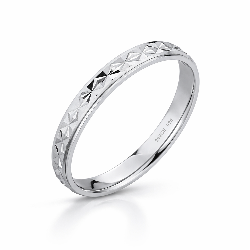 Fede/Fedina in Argento 925 Mod. Comoda