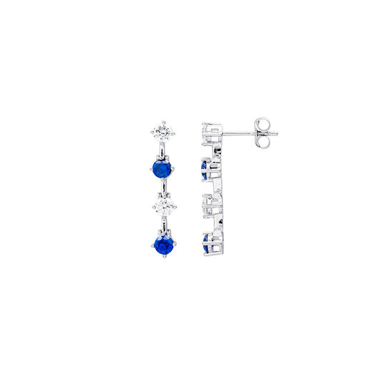 Orecchini FOR YOU Jewels - Argento 925 - Grace Blu