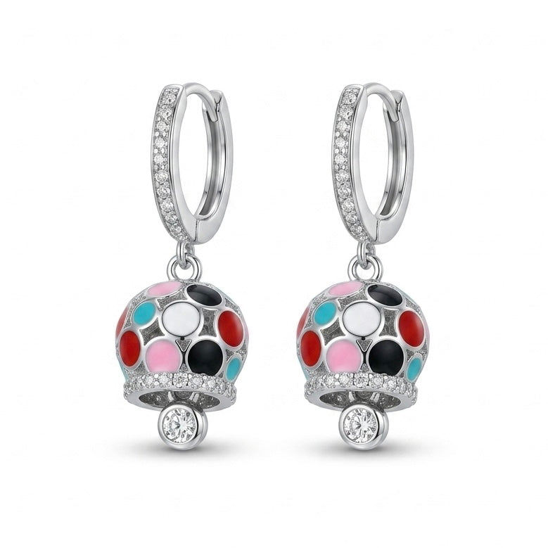 Orecchini Capri Multicolor in Argento 925