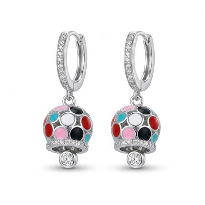 Orecchini Capri Multicolor in Argento 925
