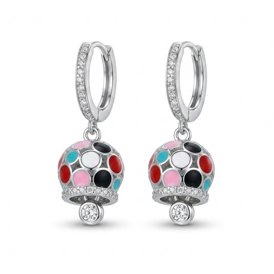 Orecchini Capri Multicolor in Argento 925