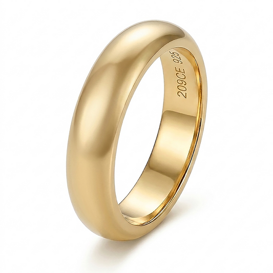 Fede in Argento 925 Placcato Oro Mod. Classica 7g