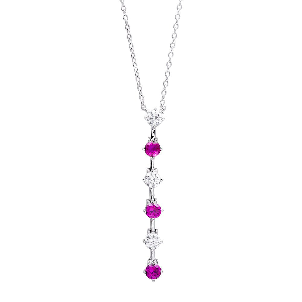 Collana FOR YOU Jewels - Argento 925 - Grace Rosso