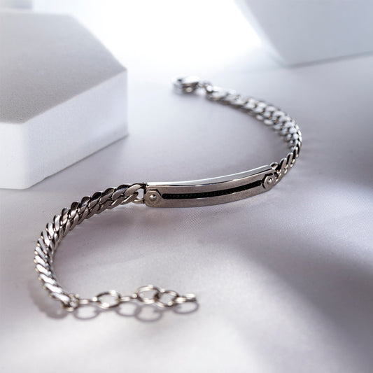 Bracciale FOR YOU Jewels - NO LIMITS – Acciaio con IP Nero