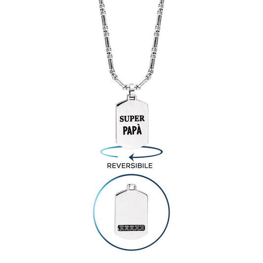 Collana FOR YOU Jewels - Life is Papà – SUPER PAPÀ