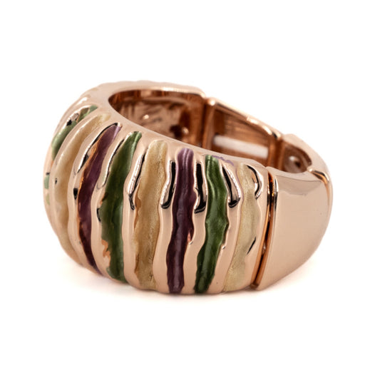 Anello a fascia multi righine - KLK Gioielli