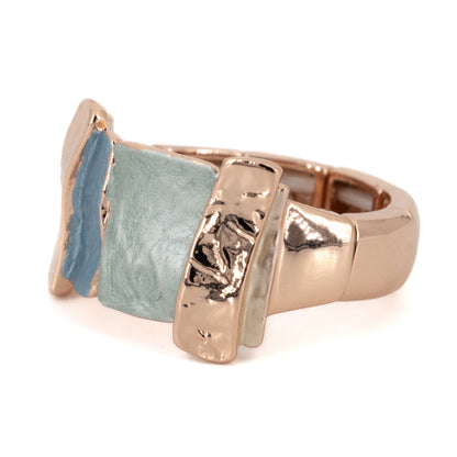 Anello a quattro barrette - KLK Gioielli