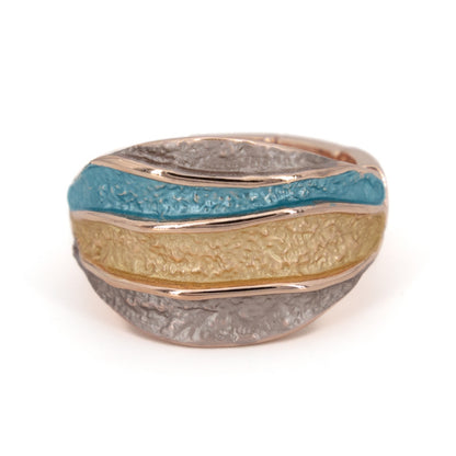 Anello a quattro ondine - KLK Gioielli