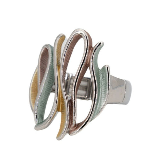 Anello multi onde - KLK Gioielli