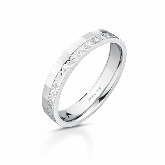 Fedina in Argento 925 Mod. Comoda