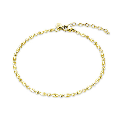 Cavigliera Riso Oro - Calypso - #BrandGioielli