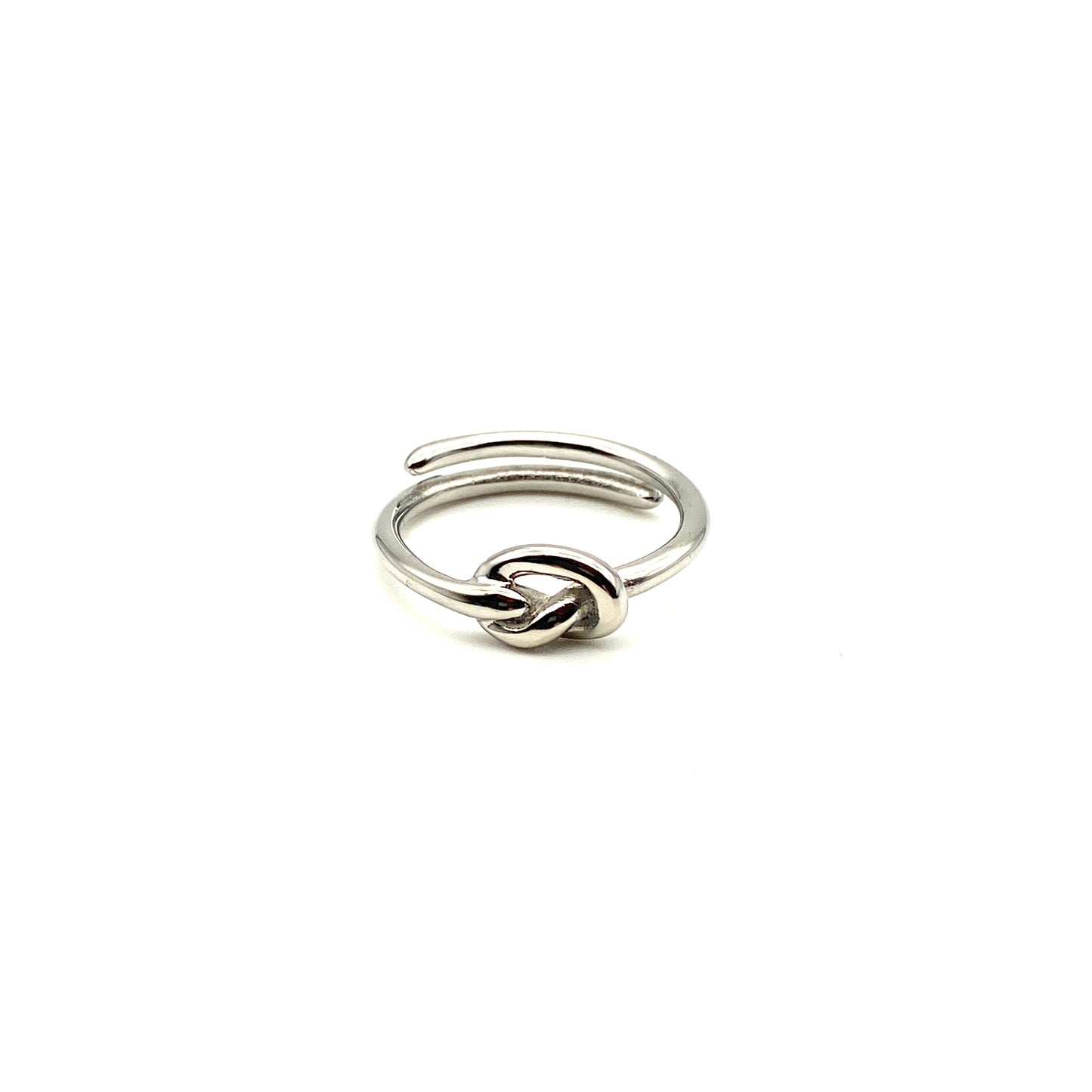 Anello Donna in Acciaio mod. Nodo Bloom Oro Gioielleria