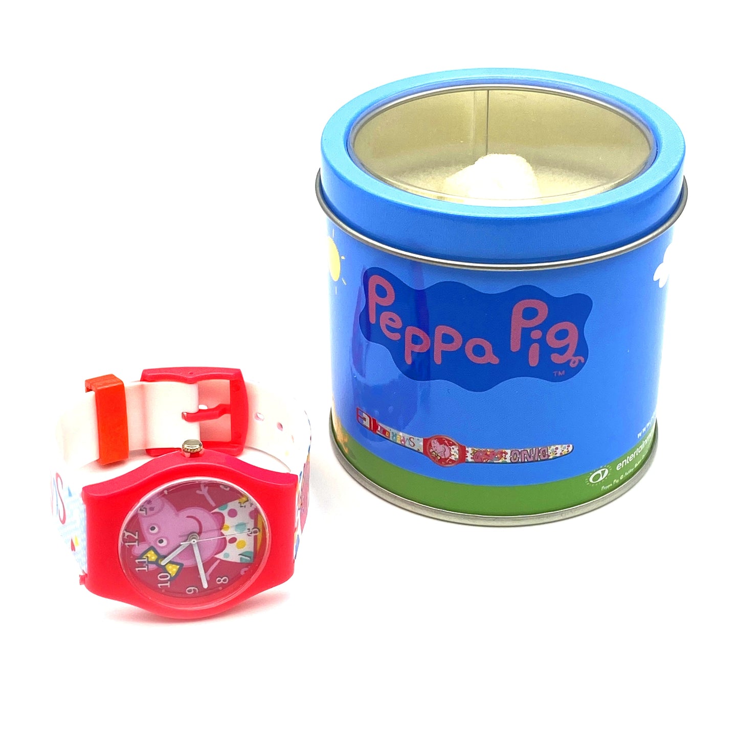 Orologio Bimbo/Bimba in Box Cartoni Animati Disney "Pappa Pig" Bloom Oro Gioielleria